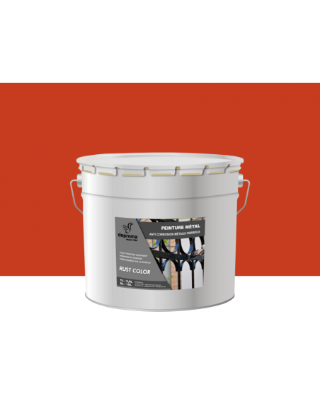 RUST COLOR : Peinture métal anticorrosion - Qualité professionnelle