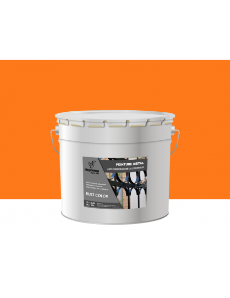 RUST COLOR : Peinture métal anticorrosion - Qualité professionnelle