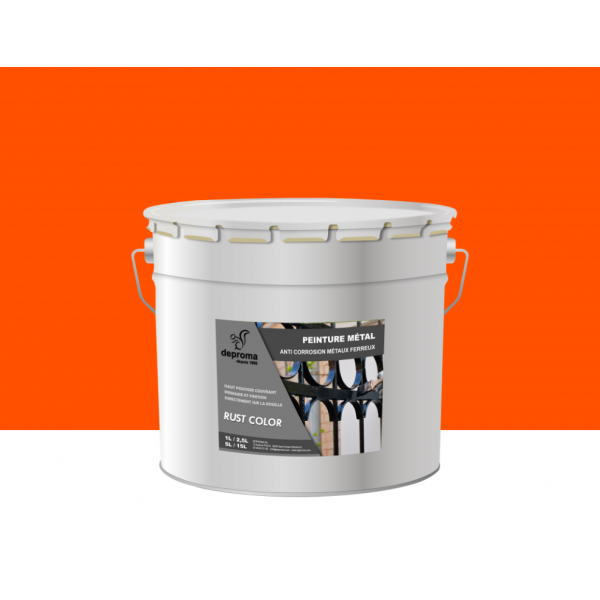 RUST COLOR : Peinture métal anticorrosion -...