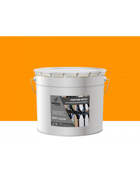 RUST COLOR : Peinture métal anticorrosion - Qualité professionnelle