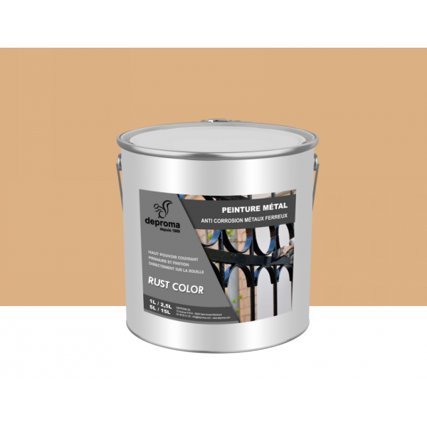 RUST COLOR : Peinture métal anticorrosion -...