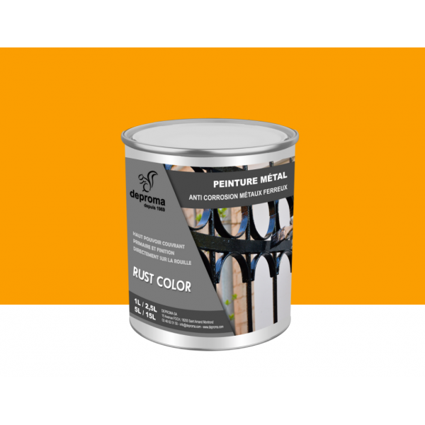 RUST COLOR : Peinture métal anticorrosion -...