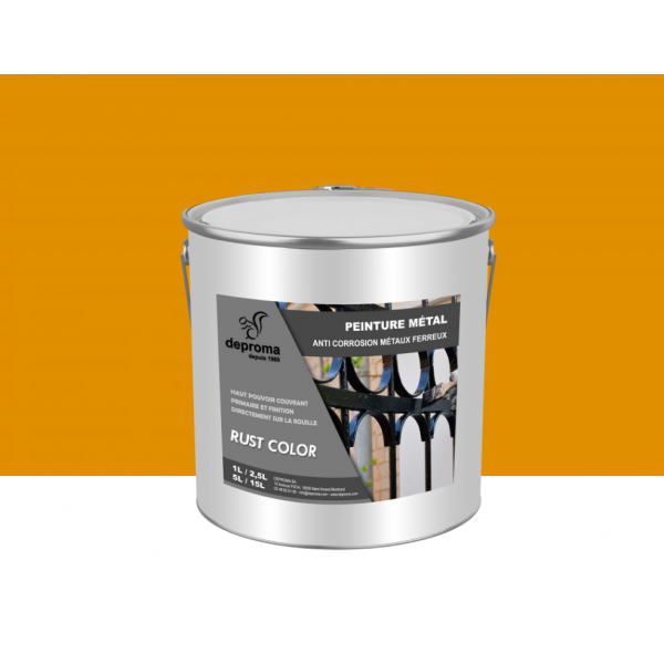 RUST COLOR : Peinture métal anticorrosion -...