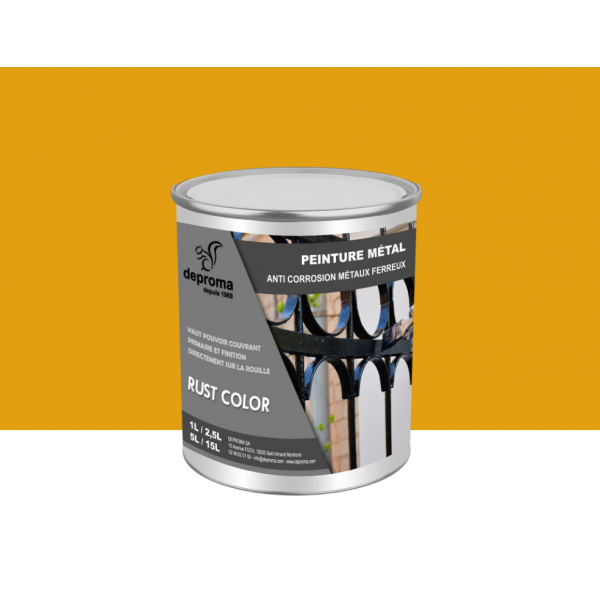 RUST COLOR : Peinture métal anticorrosion -...