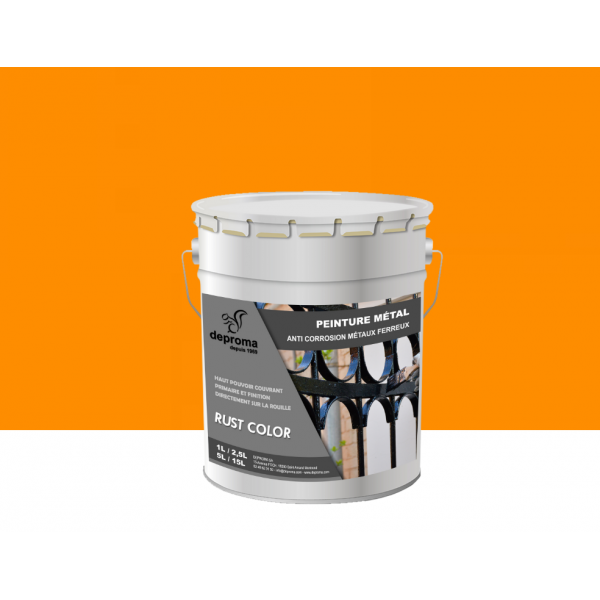 RUST COLOR : Peinture métal anticorrosion -...