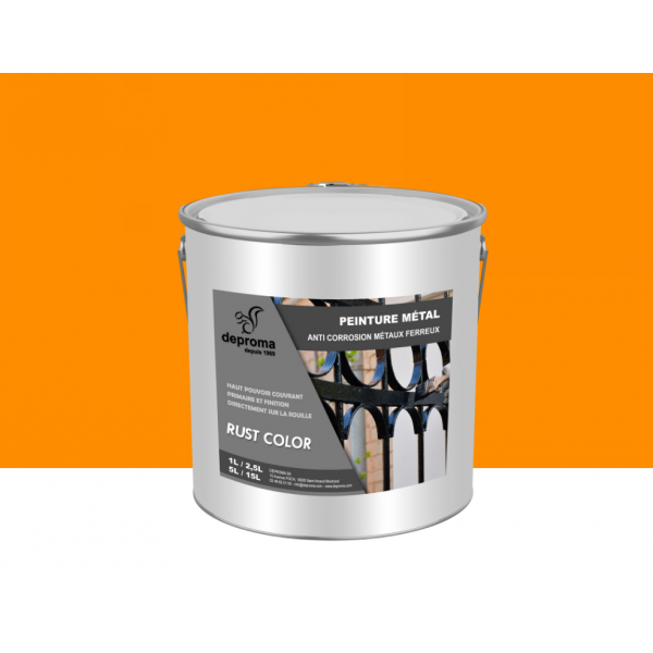 RUST COLOR : Peinture métal anticorrosion -...