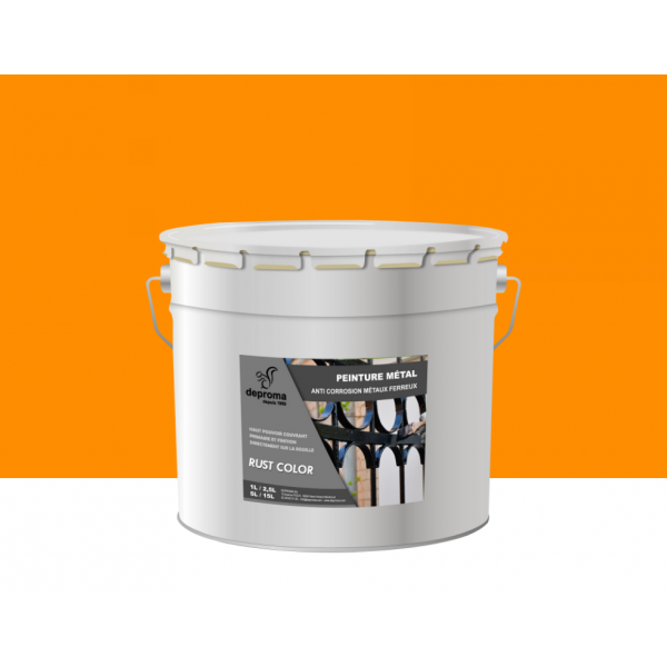 RUST COLOR : Peinture métal anticorrosion -...