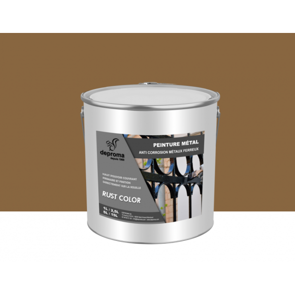 RUST COLOR : Peinture métal anticorrosion -...