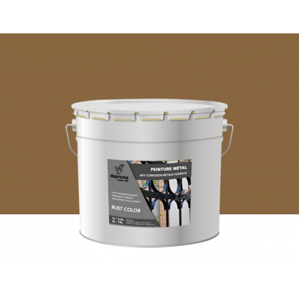 RUST COLOR : Peinture métal anticorrosion -...