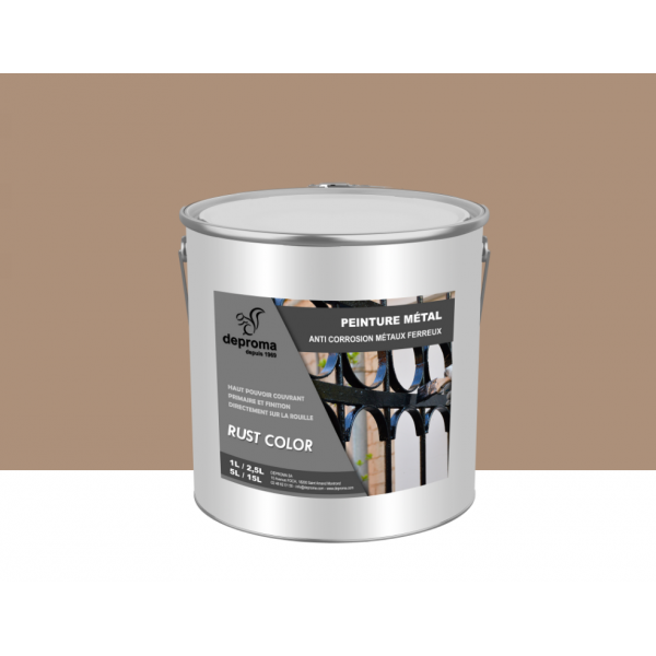 RUST COLOR : Peinture métal anticorrosion -...