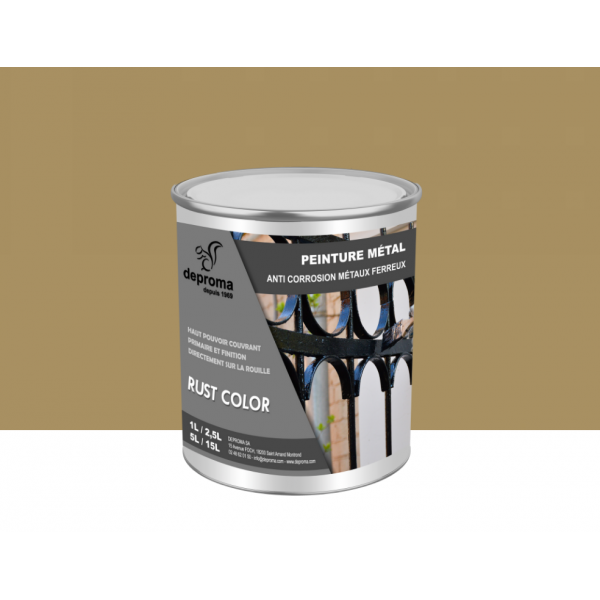 RUST COLOR : Peinture métal anticorrosion -...