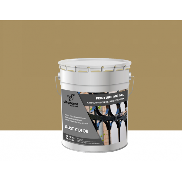 RUST COLOR : Peinture métal anticorrosion -...