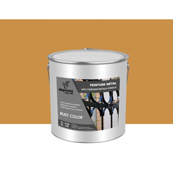 RUST COLOR : Peinture métal anticorrosion -...