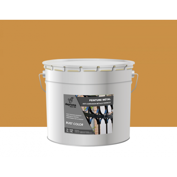 RUST COLOR : Peinture métal anticorrosion -...