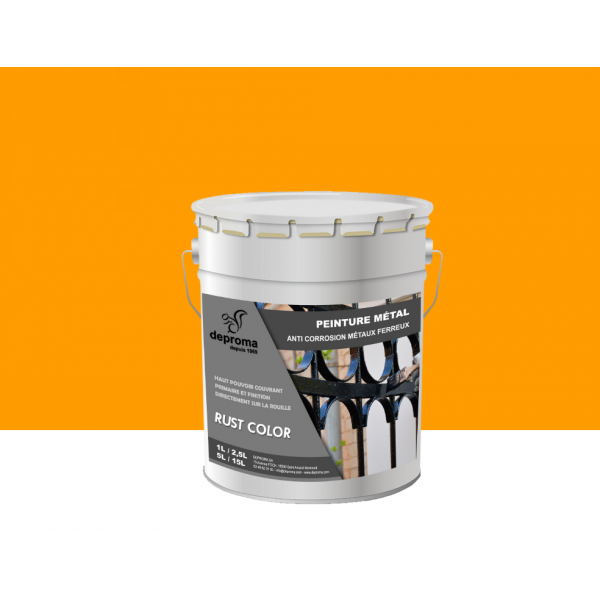 RUST COLOR : Peinture métal anticorrosion -...