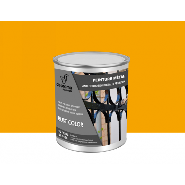 RUST COLOR : Peinture métal anticorrosion -...
