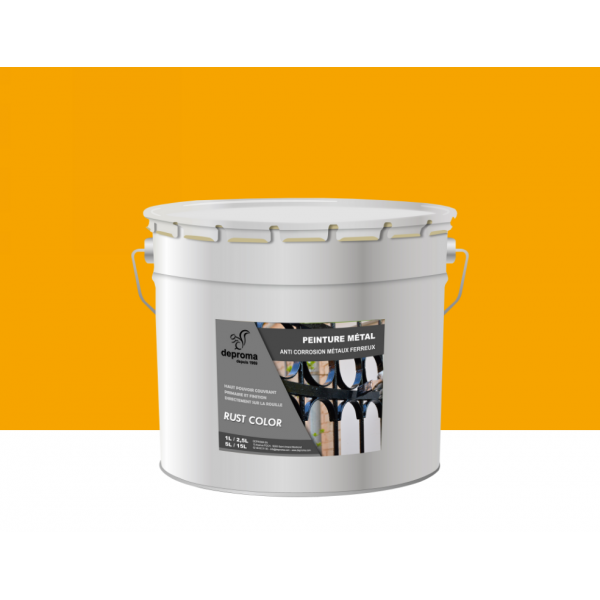 RUST COLOR : Peinture métal anticorrosion -...