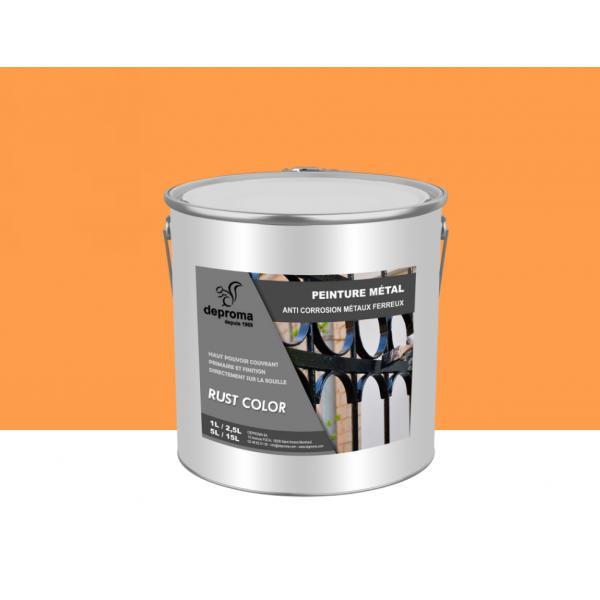 RUST COLOR : Peinture métal anticorrosion -...