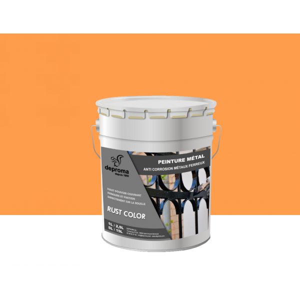 RUST COLOR : Peinture métal anticorrosion -...