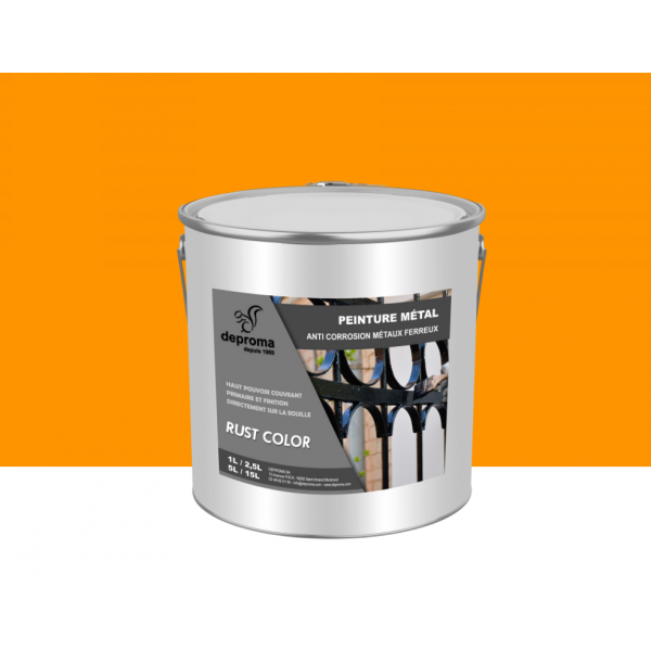 RUST COLOR : Peinture métal anticorrosion -...