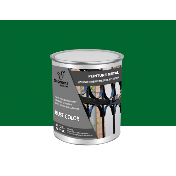 RUST COLOR : Peinture métal anticorrosion -...
