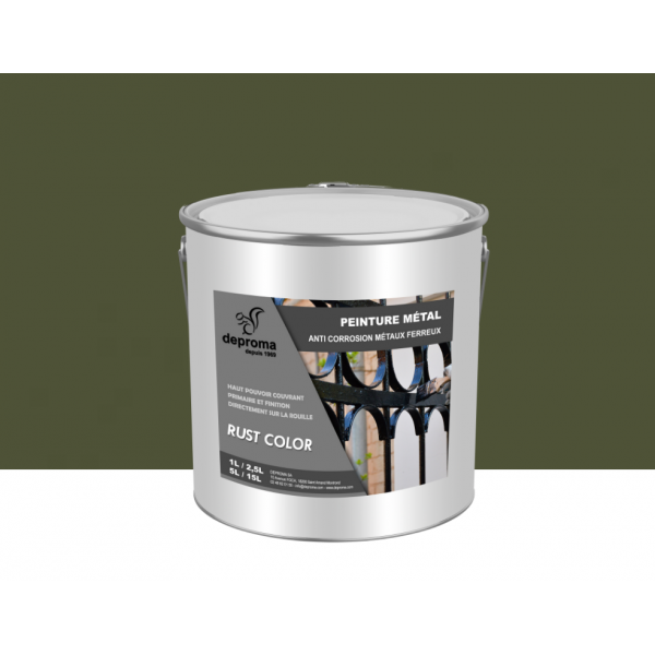 RUST COLOR : Peinture métal anticorrosion -...