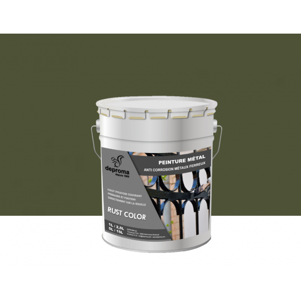 RUST COLOR : Peinture métal anticorrosion -...