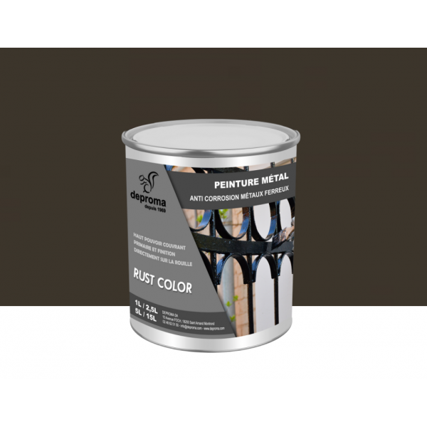 RUST COLOR : Peinture métal anticorrosion -...