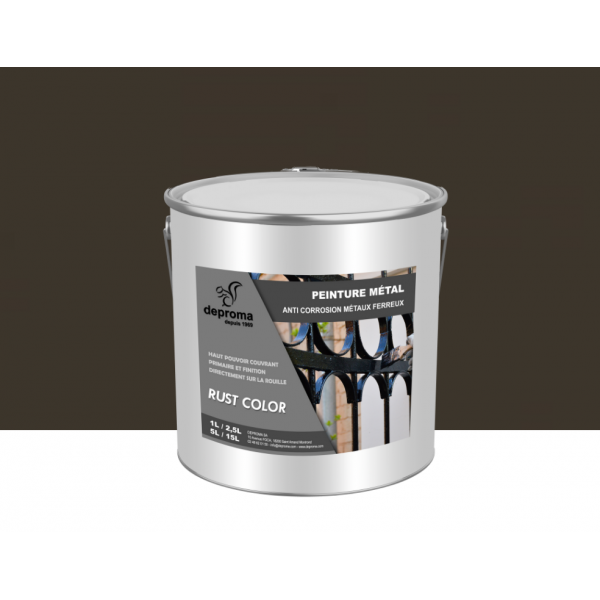 RUST COLOR : Peinture métal anticorrosion -...