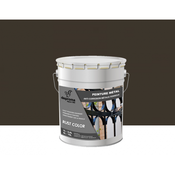 RUST COLOR : Peinture métal anticorrosion -...