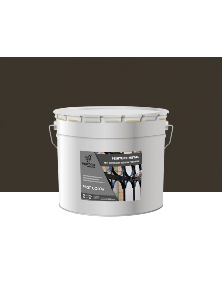 RUST COLOR : Peinture métal anticorrosion - Qualité professionnelle