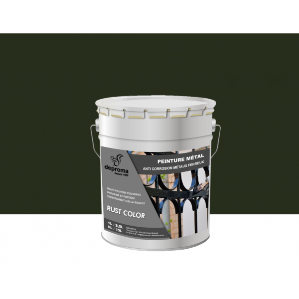 RUST COLOR : Peinture métal anticorrosion -...