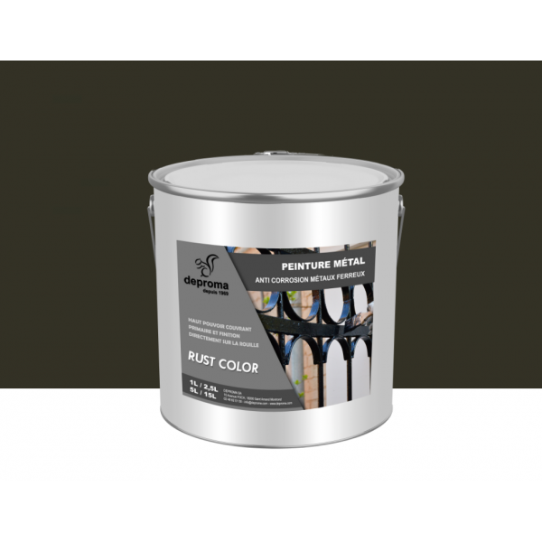 RUST COLOR : Peinture métal anticorrosion -...