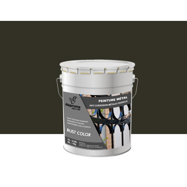 RUST COLOR : Peinture métal anticorrosion -...