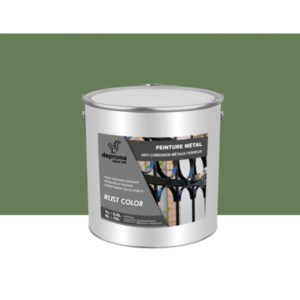 RUST COLOR : Peinture métal anticorrosion -...