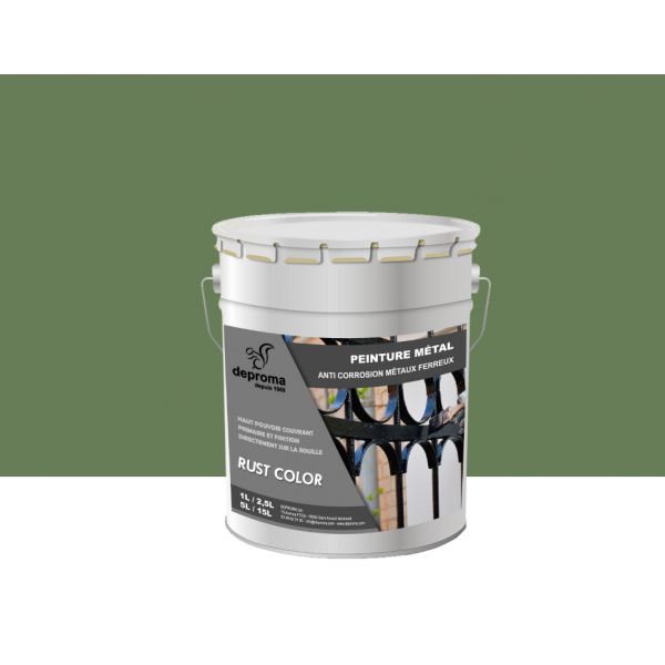 RUST COLOR : Peinture métal anticorrosion -...