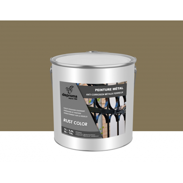 RUST COLOR : Peinture métal anticorrosion -...