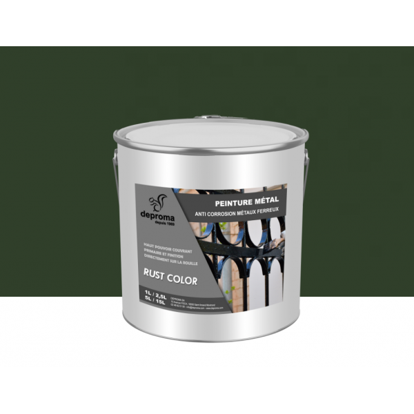 RUST COLOR : Peinture métal anticorrosion -...