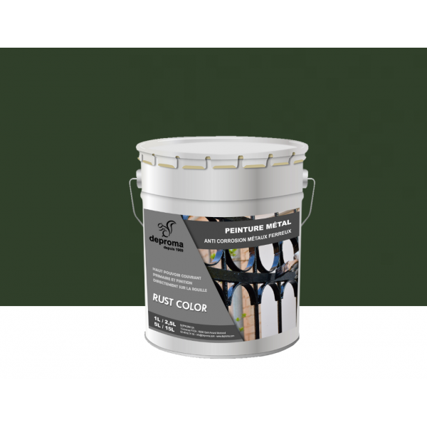 RUST COLOR : Peinture métal anticorrosion -...