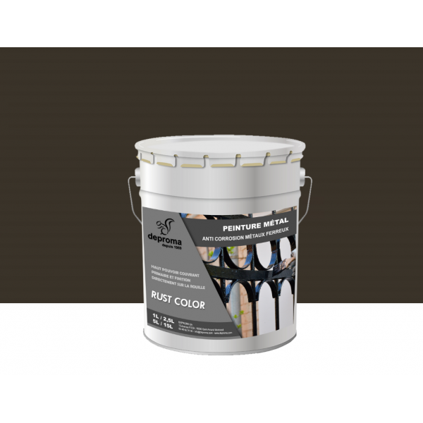 RUST COLOR : Peinture métal anticorrosion -...