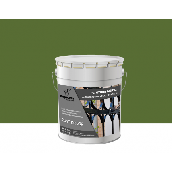 RUST COLOR : Peinture métal anticorrosion -...