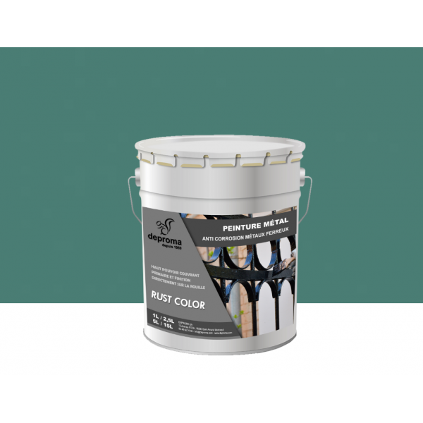 RUST COLOR : Peinture métal anticorrosion -...