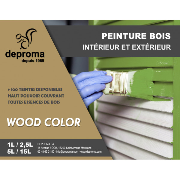 WOOD COLOR : Peinture bois intérieur et...
