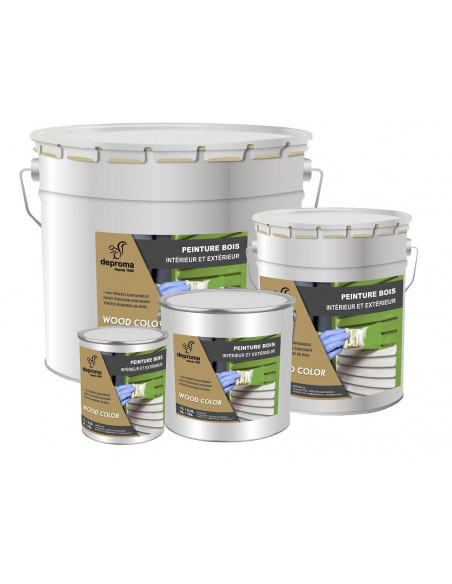 WOOD COLOR : Peinture bois intérieur et extérieur - Qualité professionnelle