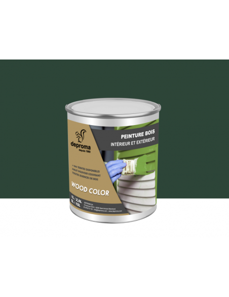 WOOD COLOR : Peinture bois intérieur et extérieur - Qualité professionnelle