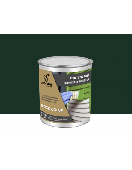 WOOD COLOR : Peinture bois intérieur et extérieur - Qualité professionnelle