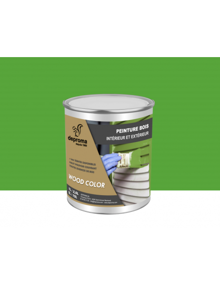 WOOD COLOR : Peinture bois intérieur et extérieur - Qualité professionnelle