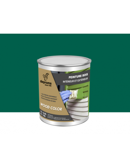 WOOD COLOR : Peinture bois intérieur et extérieur - Qualité professionnelle