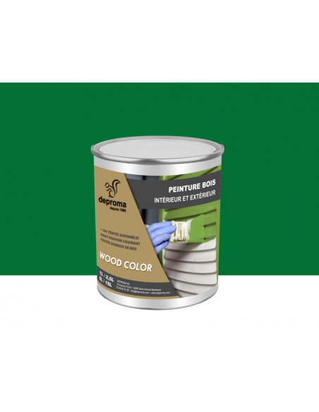 WOOD COLOR : Peinture bois intérieur et extérieur - Qualité professionnelle
