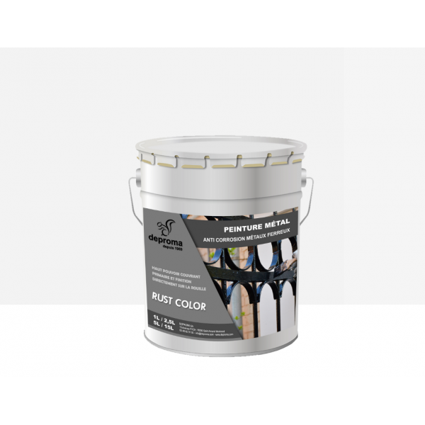 RUST COLOR : Peinture métal anticorrosion -...
